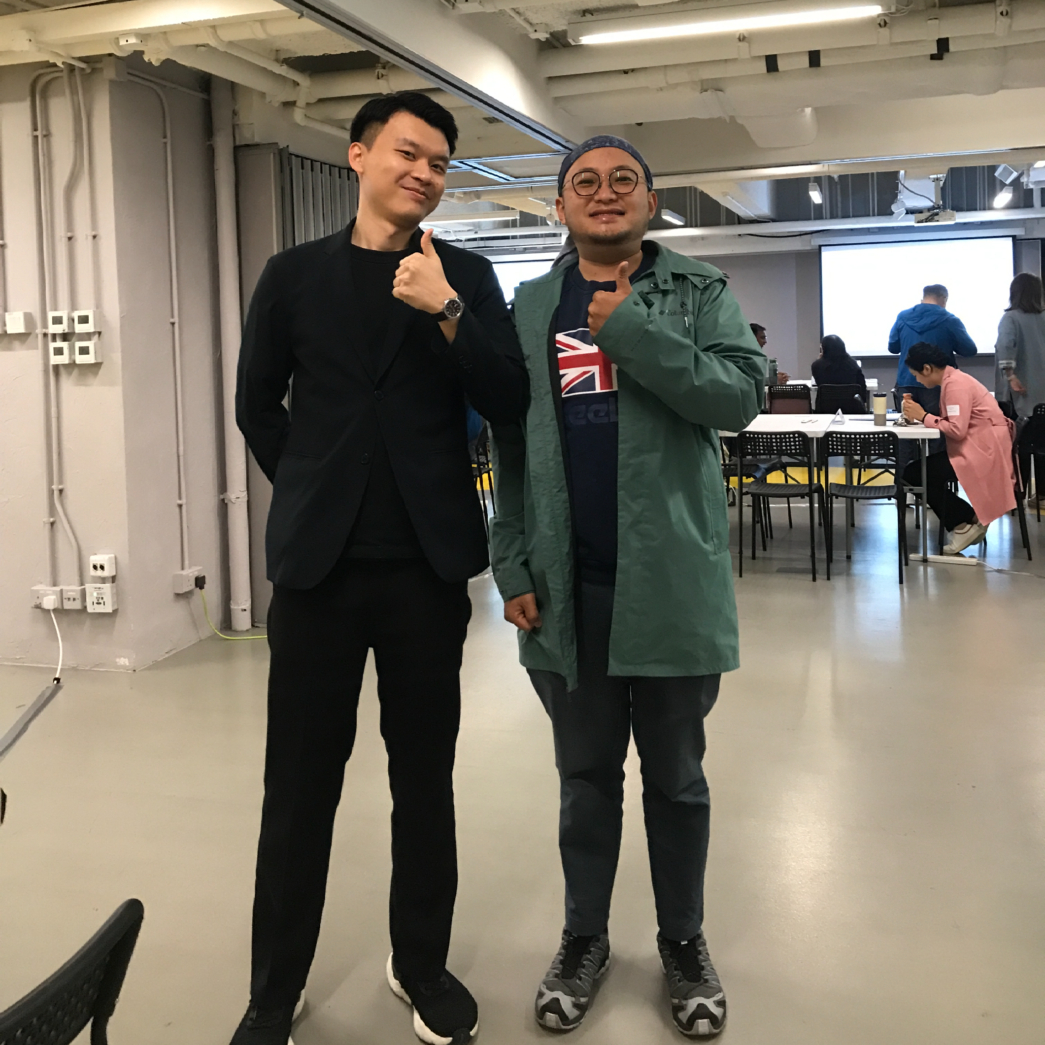 天拉吧合作合照